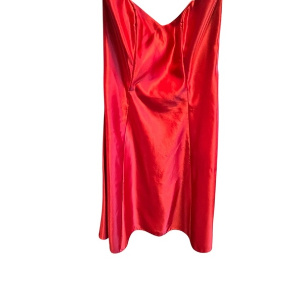 GoJane Bold Red Strapless Dress new with out tag size large - Picture 3 of 10